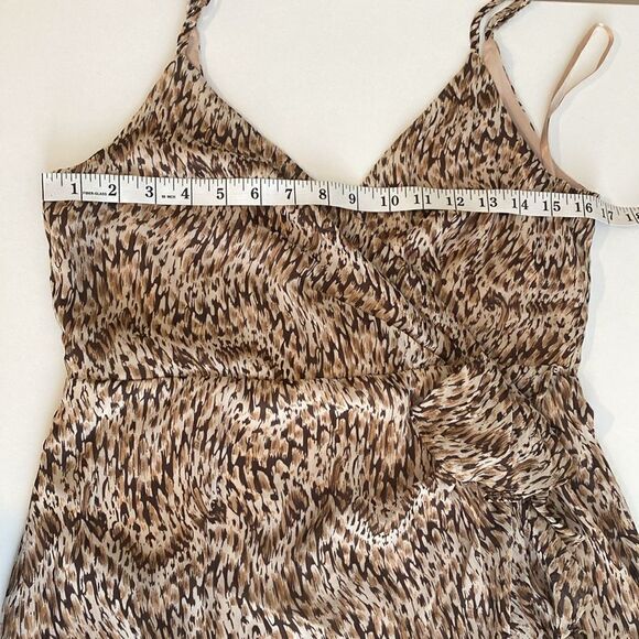 Bardot Ellie Dress in Animal Abstract Print Size 8 - Picture 12 of 15